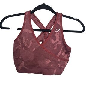 Gymshark adapt camo top size M